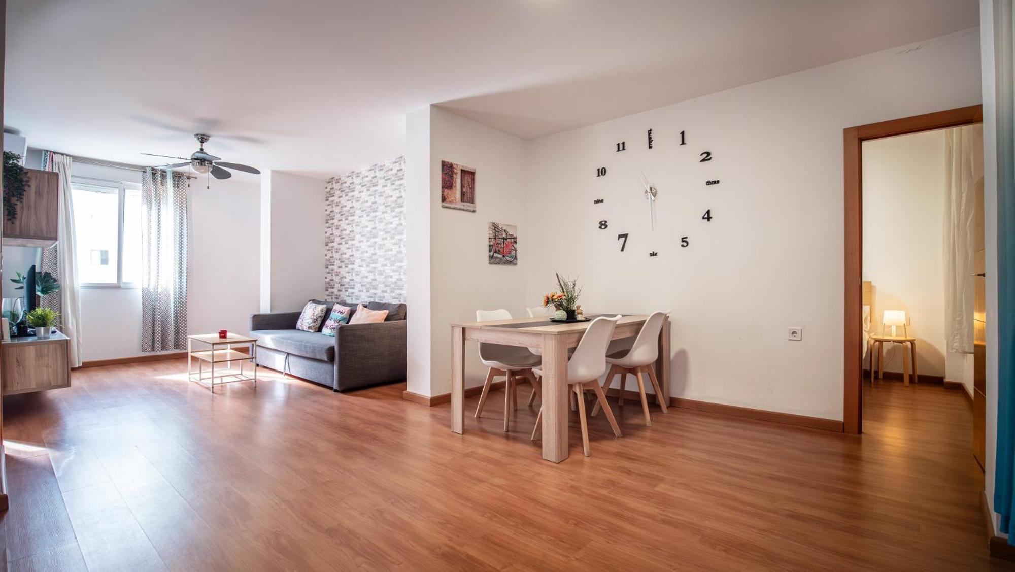 Flats Burjasot 73 Apartment Valencia Bagian luar foto